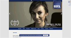 Desktop Screenshot of bdfa.de
